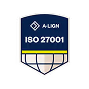Iso certificate badge